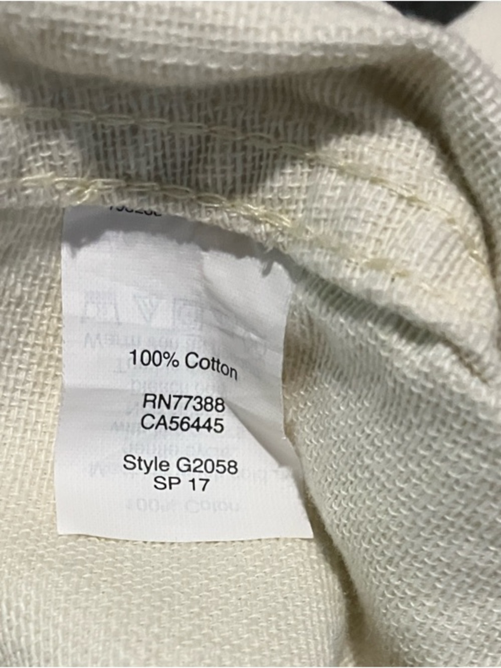 J. Crew Off-White Cotton Skirt - Picture 4 of 9